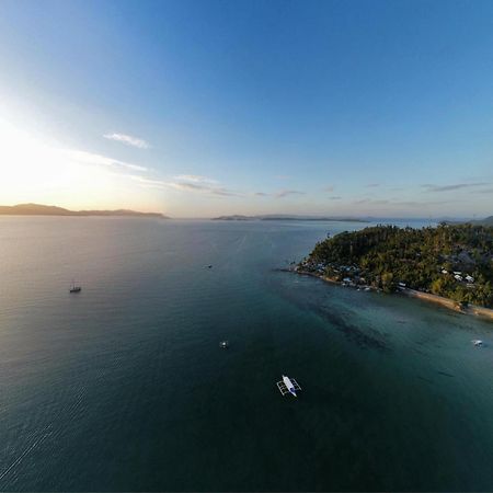 Port Barton - Paradiso Azul Campsite Beachfront With Internet サン・ヴィチェンテ エクステリア 写真
