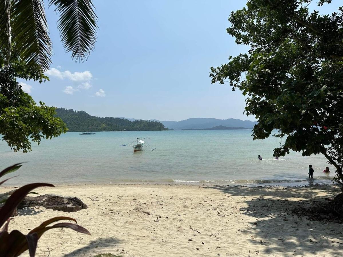 Port Barton - Paradiso Azul Campsite Beachfront With Internet サン・ヴィチェンテ エクステリア 写真