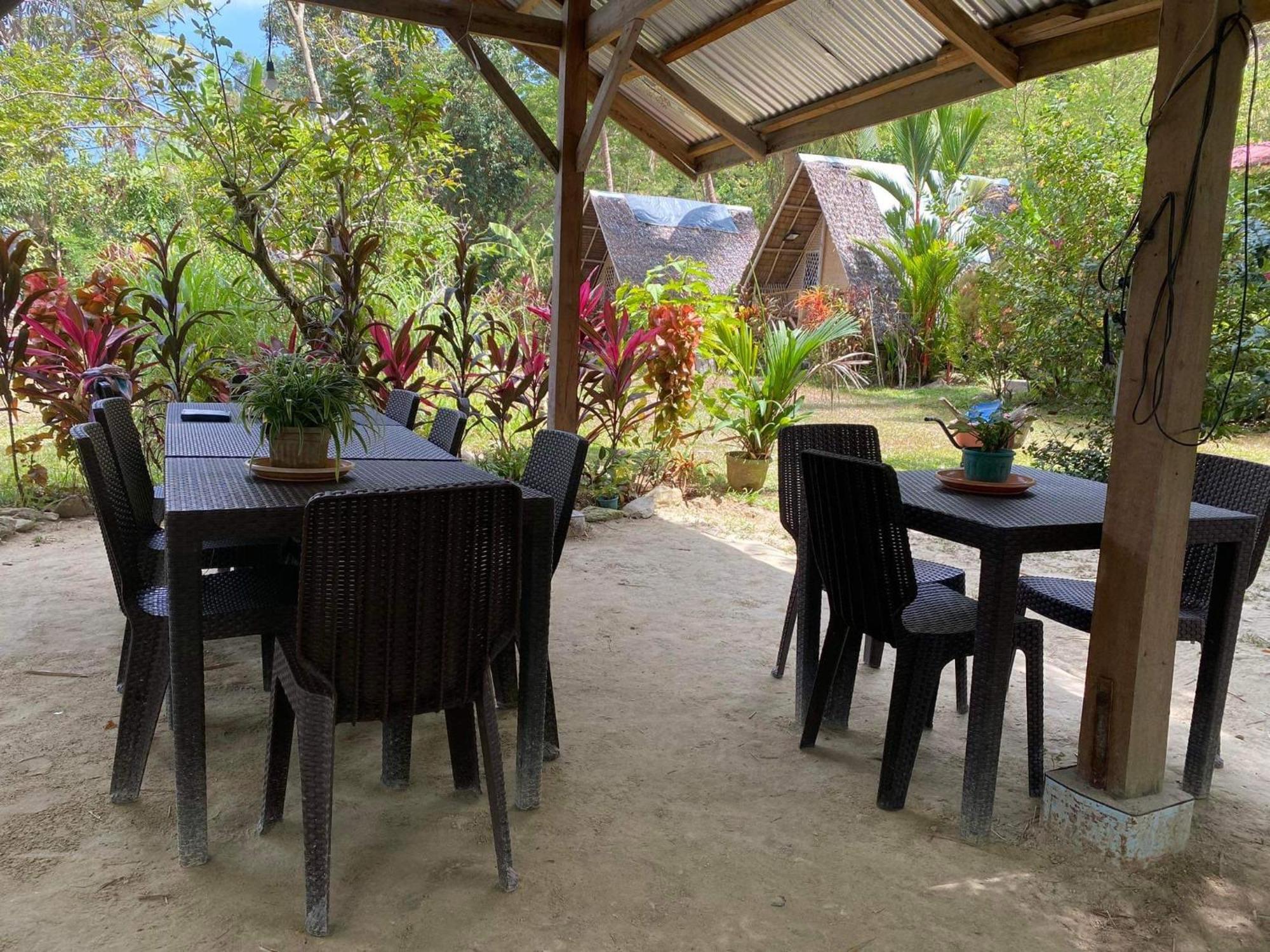 Port Barton - Paradiso Azul Campsite Beachfront With Internet サン・ヴィチェンテ エクステリア 写真