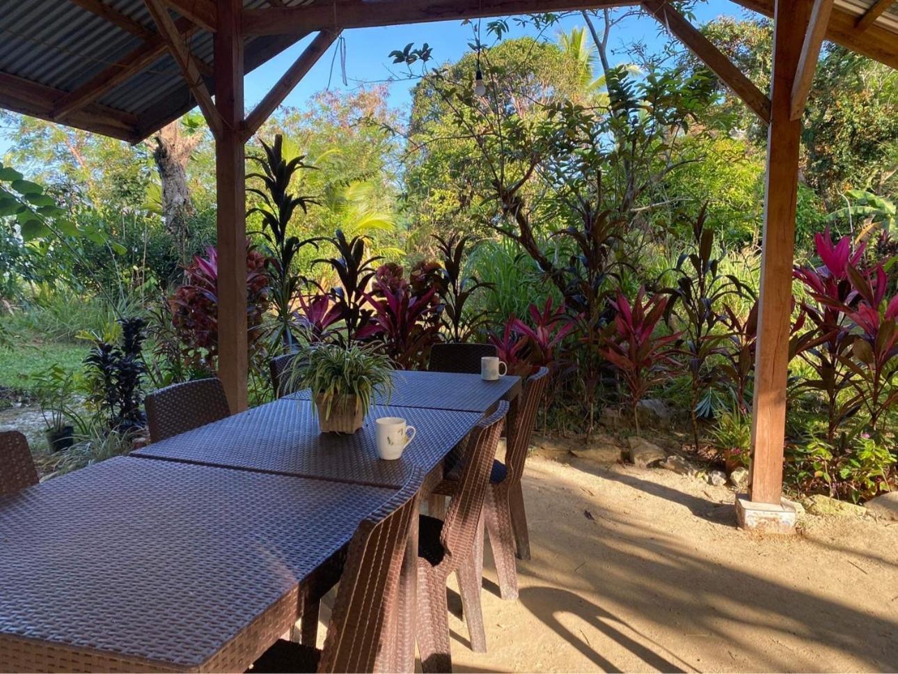 Port Barton - Paradiso Azul Campsite Beachfront With Internet サン・ヴィチェンテ エクステリア 写真