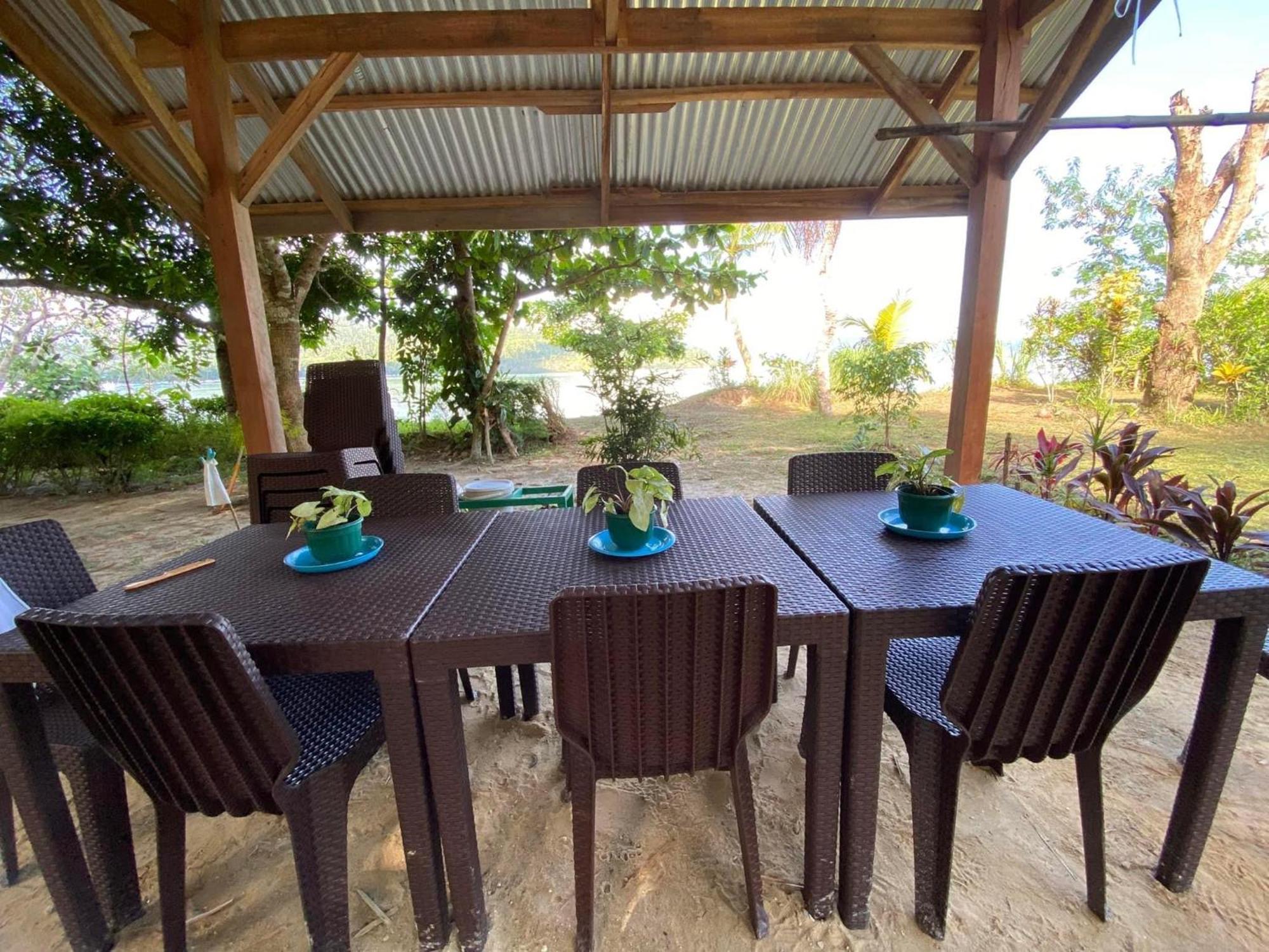 Port Barton - Paradiso Azul Campsite Beachfront With Internet サン・ヴィチェンテ エクステリア 写真